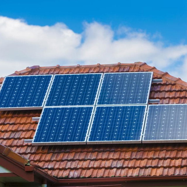 Высокоэффективная солнечная система всего блока 20 кВт с сети с батареями